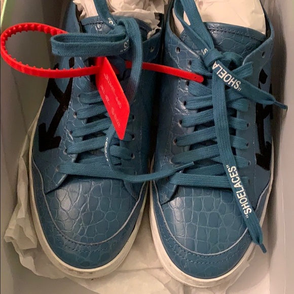 Off white denim carry over sneakers “denim” sz 36 - Picture 5 of 8